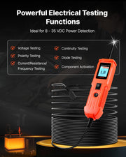 Automotive Circuit Tester, 8 - 35 DCV Power Circuit Probe Tester with TFT Color Display and Lighting, V952-DLXQCDLCSYKCO4QL7001V9