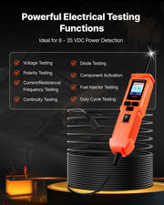 Automotive Circuit Tester, 8 - 35 DCV Power Circuit Probe Tester with TFT Color Display and Lighting, V952-DLXQCDLCSYKCU5I6M001V9