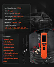 Automotive Circuit Tester, 8 - 35 DCV Power Circuit Probe Tester with TFT Color Display and Lighting, V952-DLXQCDLCSYKCU5I6M001V9
