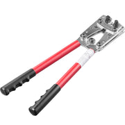 Battery Cable Lug Crimping Tool, 10-1/0AWG Aluminum Terminal Battery Lug Crimper, with 60PCS Aluminum Ring V952-DLYJQTLDL1010SBO2V0