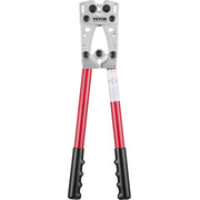 Battery Cable Lug Crimping Tool, 10-1/0AWG Aluminum Terminal Battery Lug Crimper, with 60PCS Aluminum Ring V952-DLYJQTLDL1010SBO2V0