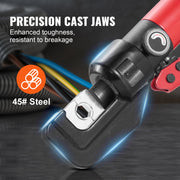 Hydraulic Crimping Tool with 9 Sets of Dies AWG12-2/0 Copper And Aluminum Terminal Battery Lug Crimper, with V952-DLYJQTLDLAWG16PK0V0