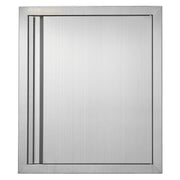 BBQ Access Door, 457x533 mm Single Outdoor Kitchen Door, Stainless Steel Flush Mount Door, Wall Vertical Door V952-DMABSCJM18X25F9BVV0