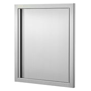 BBQ Access Door, 457x533 mm Single Outdoor Kitchen Door, Stainless Steel Flush Mount Door, Wall Vertical Door V952-DMABSCJM18X25F9BVV0