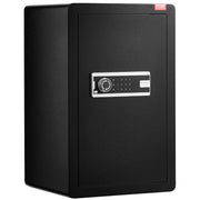 Single Door 3.5 cu.ft Safe Box with Key Lock & Password, Safe Lock Box with Fireproof Bag, Key Rack, LED V952-DMBXXLS3139CDLYSIV9