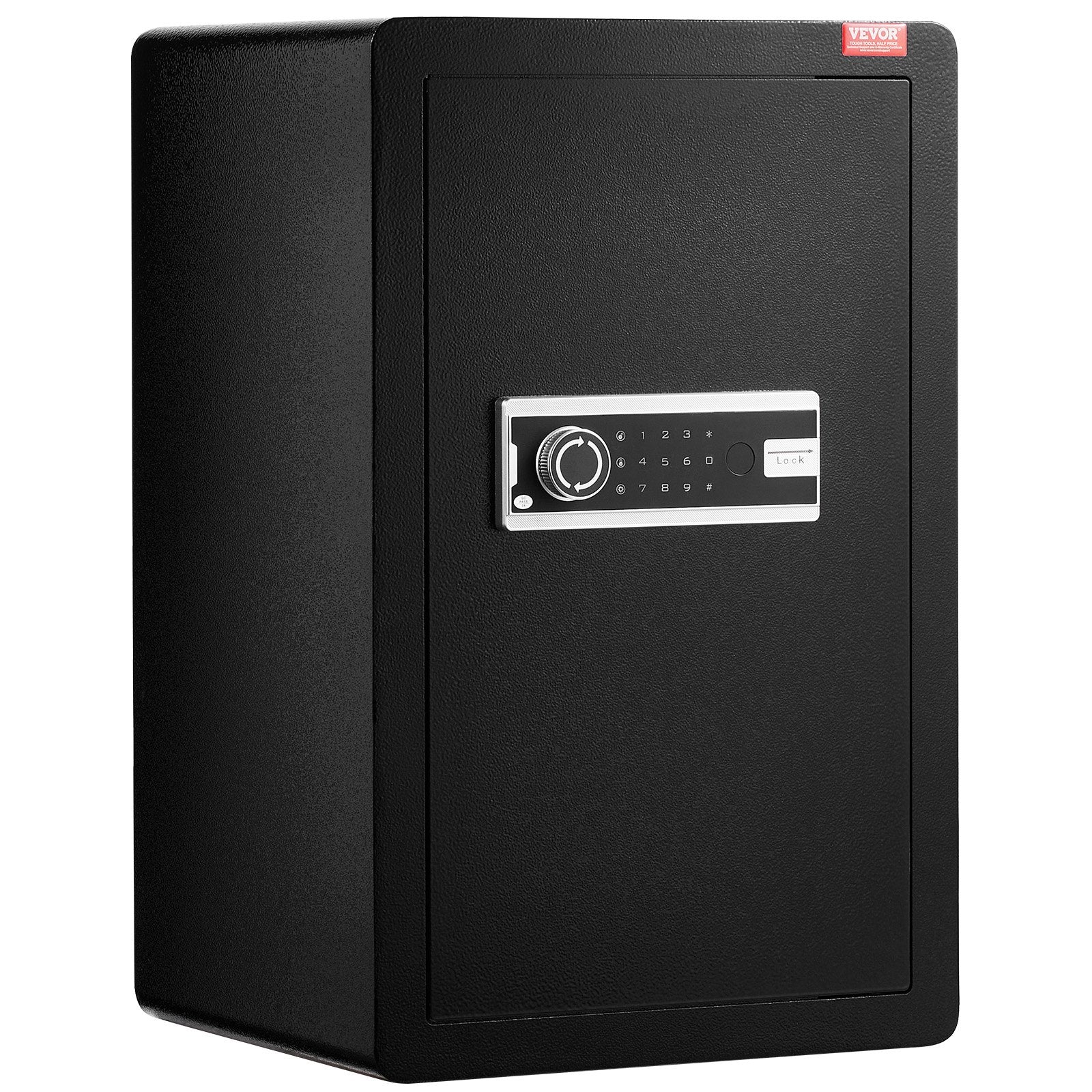 Single Door 3.5 cu.ft Safe Box with Key Lock & Password, Safe Lock Box with Fireproof Bag, Key Rack, LED V952-DMBXXLS3139CDLYSIV9