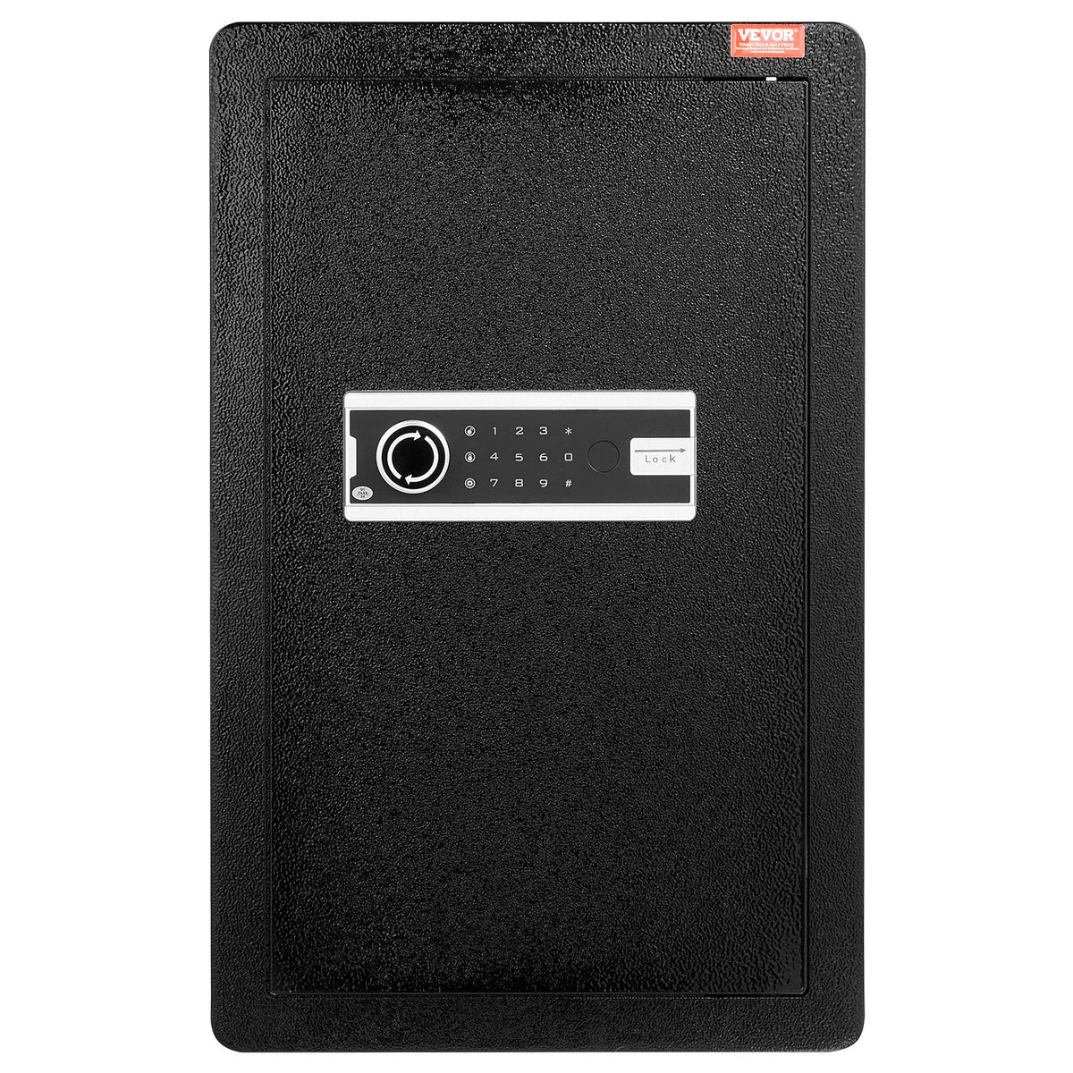 Single Door 3.5 cu.ft Safe Box with Key Lock & Password, Safe Lock Box with Fireproof Bag, Key Rack, LED V952-DMBXXLS3139CDLYSIV9