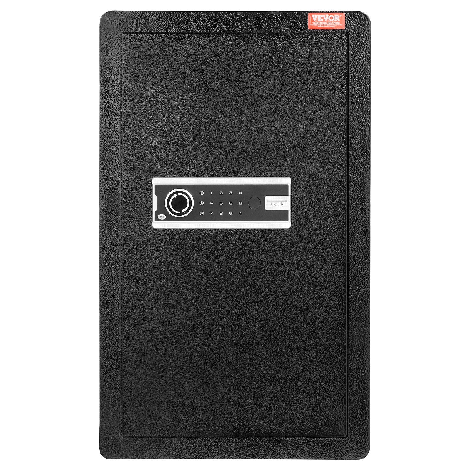 Single Door 4.0 cu.ft Safe Box with Key Lock & Password, Safe Lock Box with Fireproof Bag, Key Rack, LED V952-DMBXXLS452CUYI3X5V9