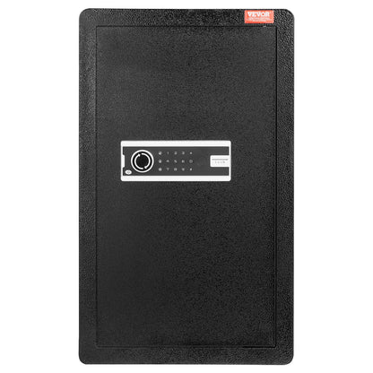 Single Door 4.0 cu.ft Safe Box with Key Lock & Password, Safe Lock Box with Fireproof Bag, Key Rack, LED V952-DMBXXLS452CUYI3X5V9