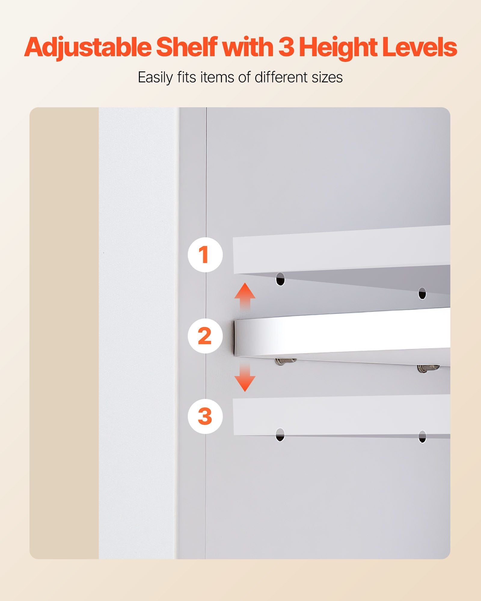 Bathroom Wall Cabinet, 2 Doors and Adjustable Shelf, Over the Toilet Storage Medicine Cabinet Wall Mounted, V952-DMJG2JYJGBSPJ9VYN001V0