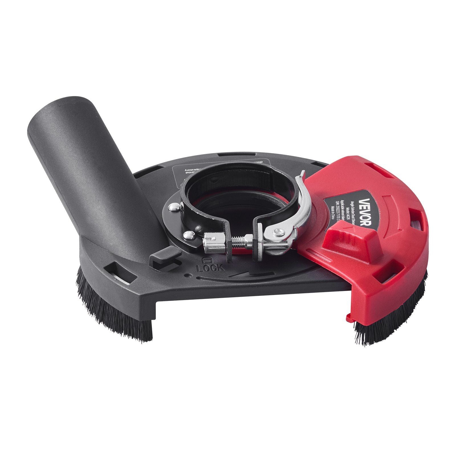 Grinding Dust Shroud for Angle Grinder, Universal 100-125mm, Surface Grinder Dust Shroud with 6 Clamping V952-DMKFCZDMKBTM2BN0S001V0