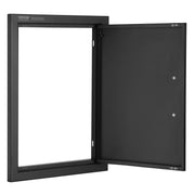 BBQ Access Door, 415x570 mm Single Outdoor Kitchen Door, Cold Plate Flush Mount Door, Wall Vertical Door with V952-DMMBSCJM16X2HCHIDV0