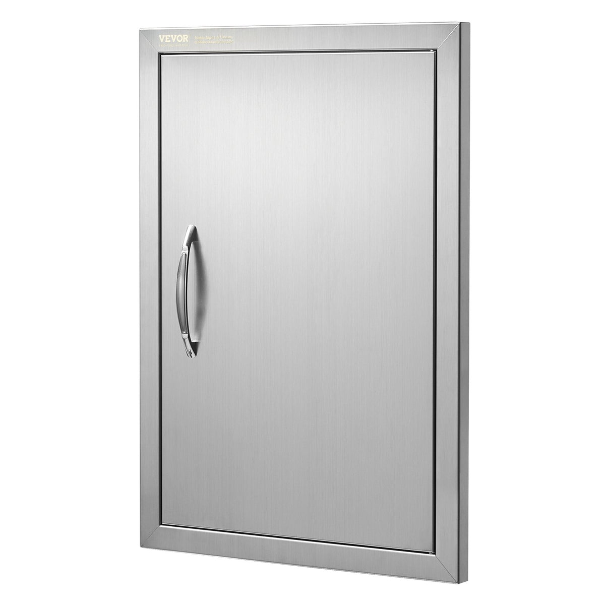 BBQ Access Door, 457x610 mm Single Outdoor Kitchen Door, Stainless Steel Flush Mount Door, Wall Vertical Door V952-DMMBSCJMYS18HT3RAV0