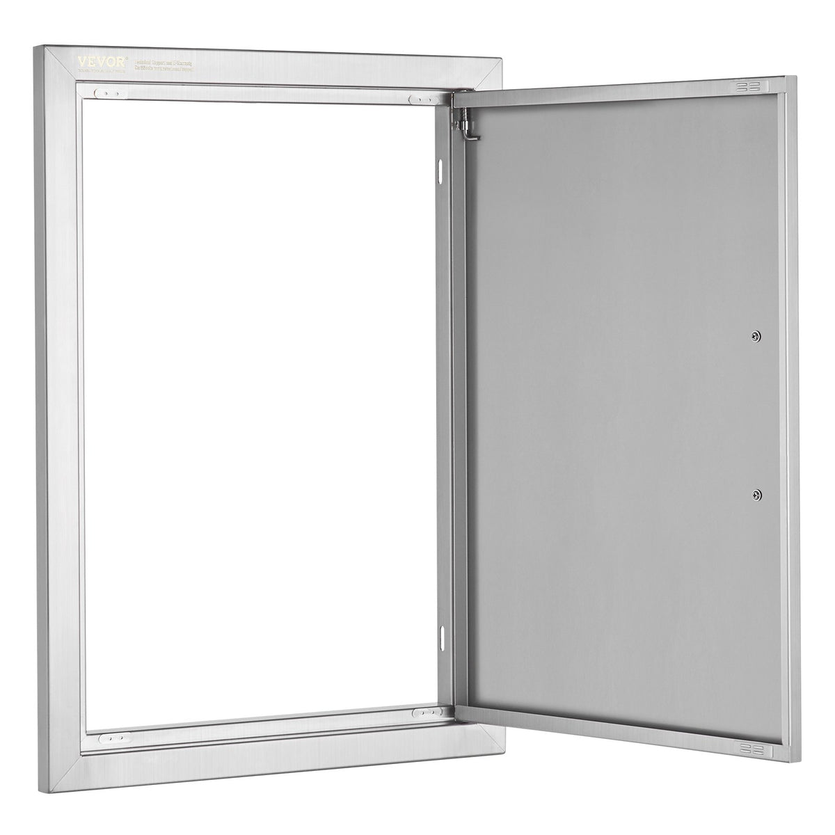BBQ Access Door, 457x610 mm Single Outdoor Kitchen Door, Stainless Steel Flush Mount Door, Wall Vertical Door V952-DMMBSCJMYS18HT3RAV0