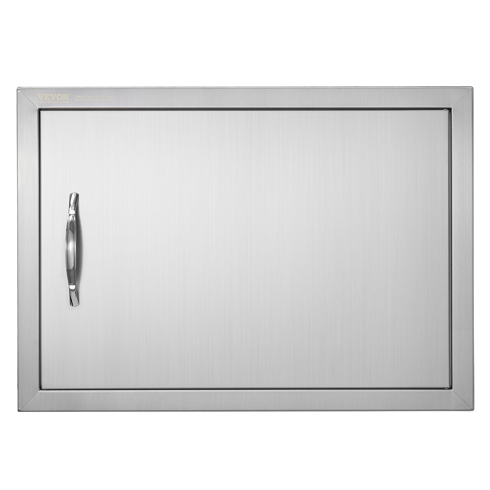 BBQ Access Door, 610x432 mm Single Outdoor Kitchen Door, Stainless Steel Flush Mount Door, Wall Vertical Door V952-DMMBSCJMYS24LQ87IV0
