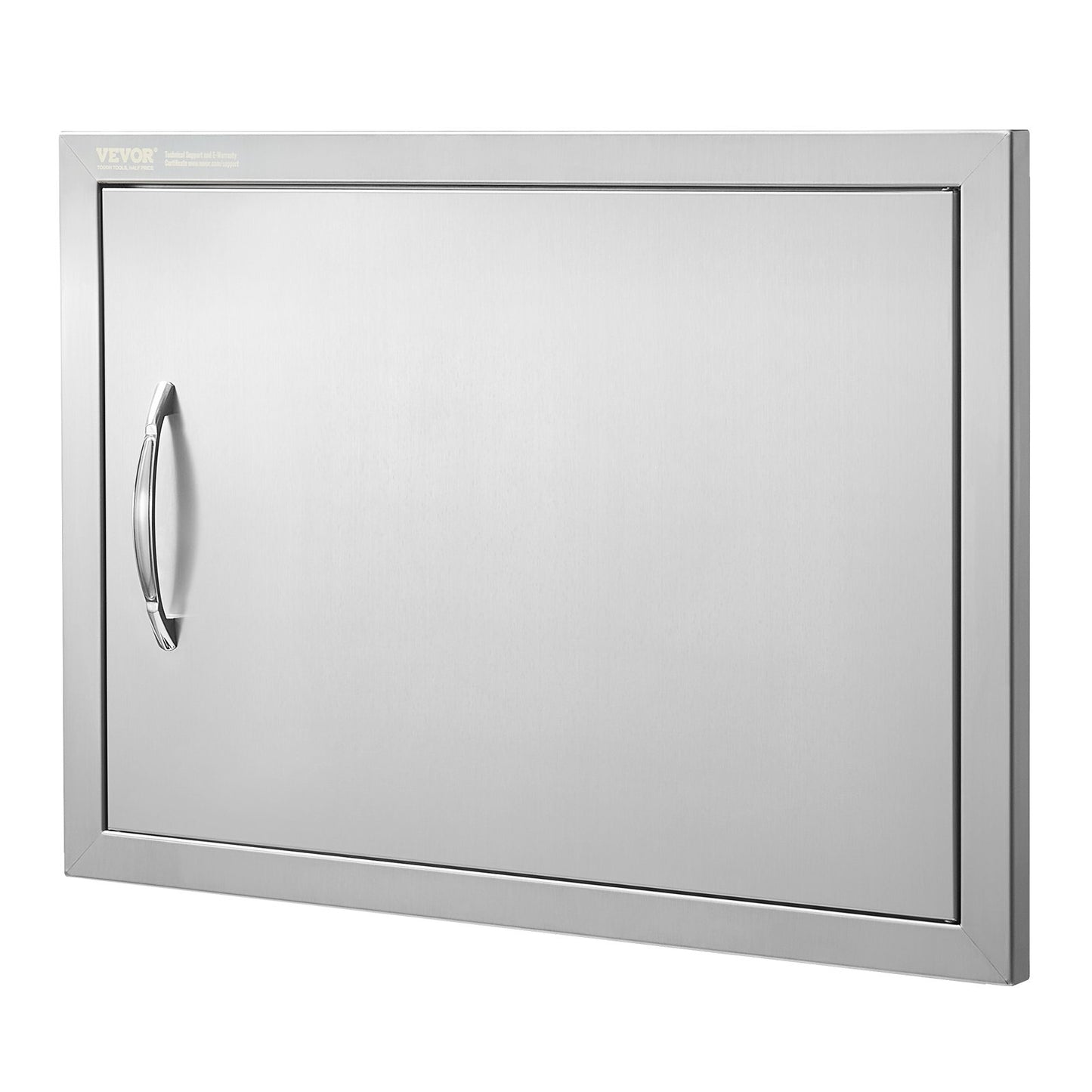 BBQ Access Door, 610x432 mm Single Outdoor Kitchen Door, Stainless Steel Flush Mount Door, Wall Vertical Door V952-DMMBSCJMYS24LQ87IV0