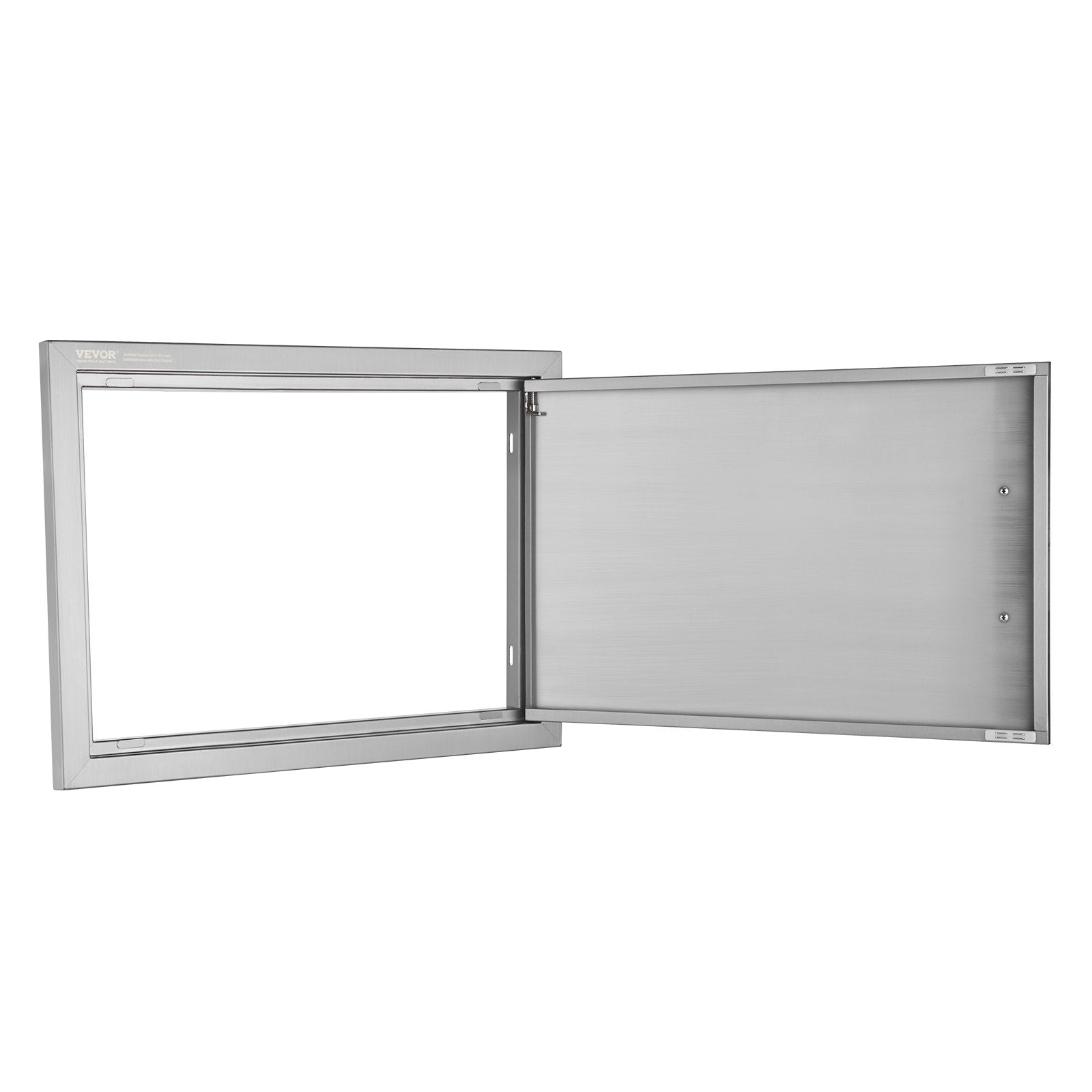 BBQ Access Door, 610x432 mm Single Outdoor Kitchen Door, Stainless Steel Flush Mount Door, Wall Vertical Door V952-DMMBSCJMYS24LQ87IV0
