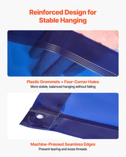 Welding Screen with Frame, 1.74 x 2.34m Welding Curtain Screen, Flame-Resistant Vinyl Protection Screens with V952-DMPF1JZ68FTYFQJGS001V0