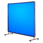 Welding Screen with Frame, 1.74 x 2.34m Welding Curtain Screen, Flame-Resistant Vinyl Protection Screens with V952-DMPF1JZ68FTYFQJGS001V0