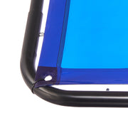 Welding Screen with Frame, 1.74 x 2.34m Welding Curtain Screen, Flame-Resistant Vinyl Protection Screens with V952-DMPF1JZ68FTYFQJGS001V0
