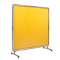 Welding Screen with Frame, 6' x 6' Welding Curtain Screen, Flame-Resistant Vinyl Welding Protection Screen on V952-DMSHJPF6X6YCWE2S4V0