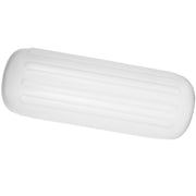4 Ribbed Boat Fender 10" x 28" White Center Hole Bumper Mooring Protection V952-DNB10X28YCTWBS001V0