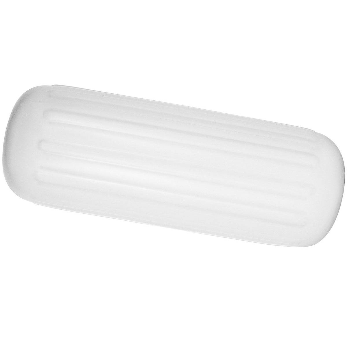 4 Ribbed Boat Fender 10" x 28" White Center Hole Bumper Mooring Protection V952-DNB10X28YCTWBS001V0