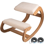 Ergonomic Kneeling Chair Heavy Duty Better Posture Kneeling Stool Office Chair Home for Body Shaping V952-DNGDBXMSKJ0000001V0