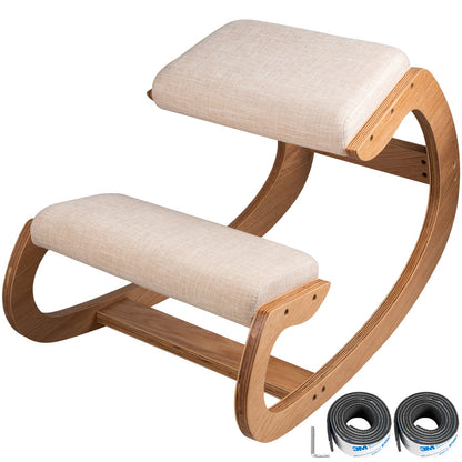 Ergonomic Kneeling Chair Heavy Duty Better Posture Kneeling Stool Office Chair Home for Body Shaping V952-DNGDBXMSKJ0000001V0