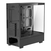 Mid-Tower ATX PC Gaming Case Computer Case with 6 x 120 mm PWM ARGB Fans V952-DNJXZT120MMAIKYPY001V9