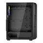 Mid-Tower ATX PC Gaming Case Computer Case Box with 4 x 120 mm ARGB Fans V952-DNJXZT120MMAXBJ08001V9