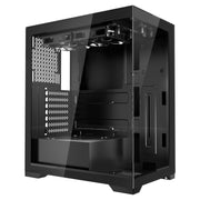PC Gaming Case Mid-Tower Computer Case with 2 Fans for ATX Motherboard V952-DNJXZT120MMBHRVR6001V9