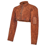 Leather Welding Cape Sleeve, Heavy Duty Flame Resistant Cowhide Safety Cape Sleeves for Men Women, V952-DPKDPKNPXLM0BW738001V0