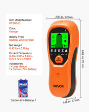Stud Finder Wall Scanner, 5 in 1, Electronic Wall Stud Detector with Smart Sensor, High-Definition LCD V952-DPMTCQCS0000LG5VR001V9