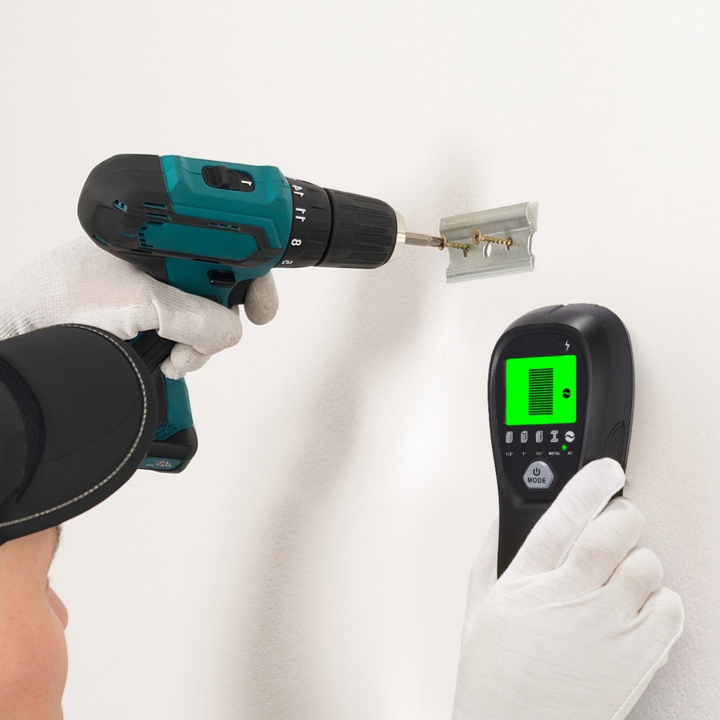 Stud Finder Wall Scanner, 5 in 1, Electronic Wall Stud Detector with Smart Sensor, High-Definition LCD V952-DPMTCQHS0000CK1ZS001V9