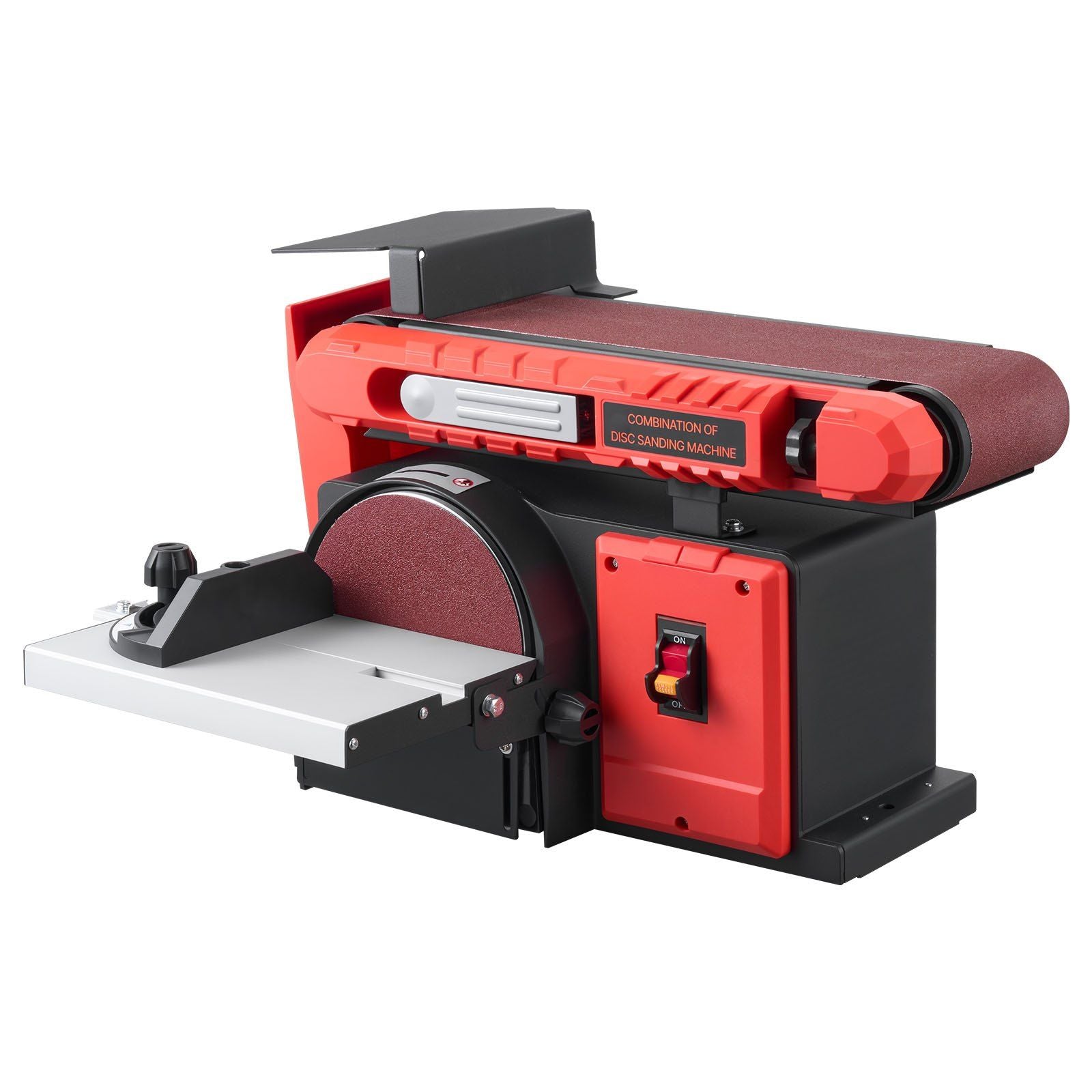 152.4mm Disc Sander & 101.6mm x 914.4mm Belt Sander, 400W Professional Belt Disc Sanders Combo with 0 - 45 V952-DPSGJZHYPHBX7MQ9F001V3
