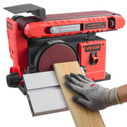 152.4mm Disc Sander & 101.6mm x 914.4mm Belt Sander, 400W Professional Belt Disc Sanders Combo with 0 - 45 V952-DPSGJZHYPHBX7MQ9F001V3