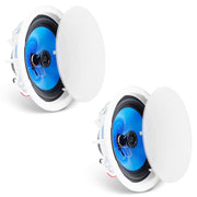 2 PCs 203.2 mm in Ceiling Speakers, 50-Watts, Flush Mount Ceiling & in-Wall Speakers System with Impedance V952-DPXDYSQ8YCLZPZC9CV9