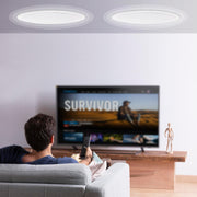 2 PCs 203.2 mm in Ceiling Speakers, 50-Watts, Flush Mount Ceiling & in-Wall Speakers System with Impedance V952-DPXDYSQ8YCLZPZC9CV9