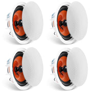 4 PCs 203.2 mm in Ceiling Speakers, 100-Watts, Flush Mount Ceiling & in-Wall Speakers System with V952-DPXDYSQ8YCSZTSBN5V9