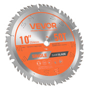 Circular Saw Blade, 254 mm Diameter, 50 Sharp Alloy Teeth, 15.875 mm Arbor, Fine Finish, Wood Cutting Blade V952-DPYJPDPQMZP2APV6I001V0
