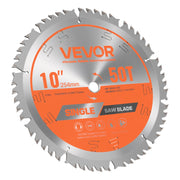 Circular Saw Blade, 254 mm Diameter, 50 Sharp Alloy Teeth, 15.875 mm Arbor, Fine Finish, Wood Cutting Blade V952-DPYJPDPQMZP2APV6I001V0
