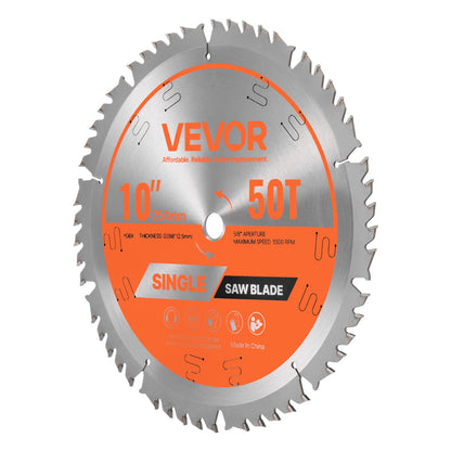 Circular Saw Blade, 254 mm Diameter, 50 Sharp Alloy Teeth, 15.875 mm Arbor, Fine Finish, Wood Cutting Blade V952-DPYJPDPQMZP2APV6I001V0