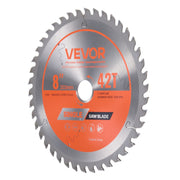 Circular Saw Blade, 203 mm Diameter, 42 Sharp Alloy Teeth, 25.4mm Arbor, Fine Finish, Wood Cutting Blade for V952-DPYJPDPQMZP2PIFMS001V0