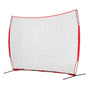 Barricade Backstop Net, 12x9 ft Ball Sports Barrier Netting, Portable Practice Equipment with Carry Bag, V952-DQW129YC0000YT8NIV0