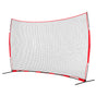Barricade Backstop Net, 16x10 ft Ball Sports Barrier Netting, Portable Practice Equipment with Carry Bag, V952-DQW1610YC000DU462V0
