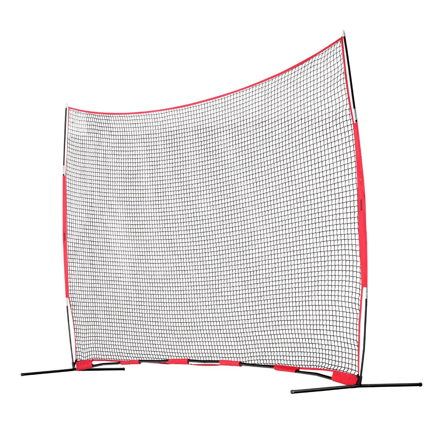 Barricade Backstop Net, 16x10 ft Ball Sports Barrier Netting, Portable Practice Equipment with Carry Bag, V952-DQW1610YC000DU462V0