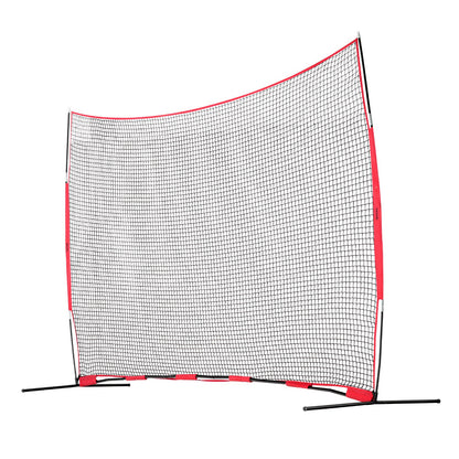 Barricade Backstop Net, 16x10 ft Ball Sports Barrier Netting, Portable Practice Equipment with Carry Bag, V952-DQW1610YC000DU462V0