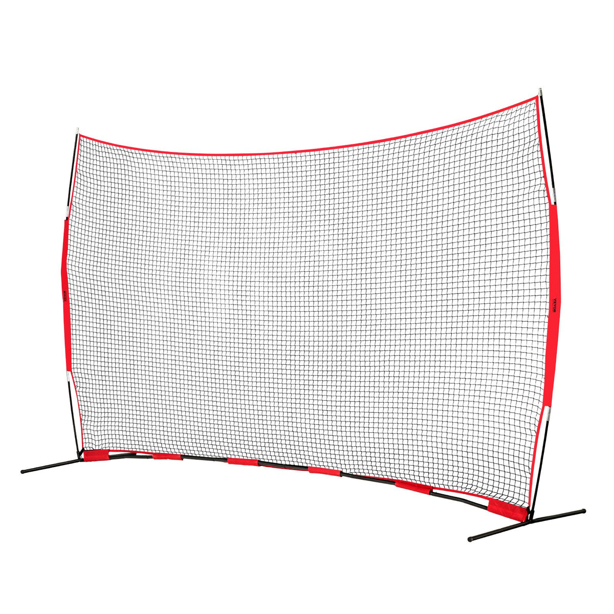 Barricade Backstop Net, 16x10 ft Ball Sports Barrier Netting, Portable Practice Equipment with Carry Bag, V952-DQW1610YC000DU462V0