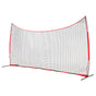 Barricade Backstop Net, 20x10 ft Ball Sports Barrier Netting, Portable Practice Equipment with Carry Bag, V952-DQW2010YC000EHXS0V0